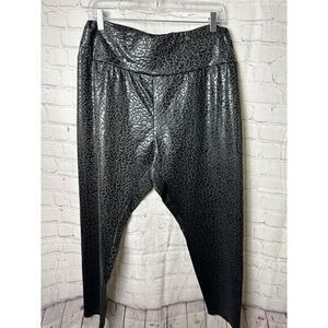 BLOOMCHIC  Metallic Leopard Print leggings  - NEW‎ , NEVER WORN (14)